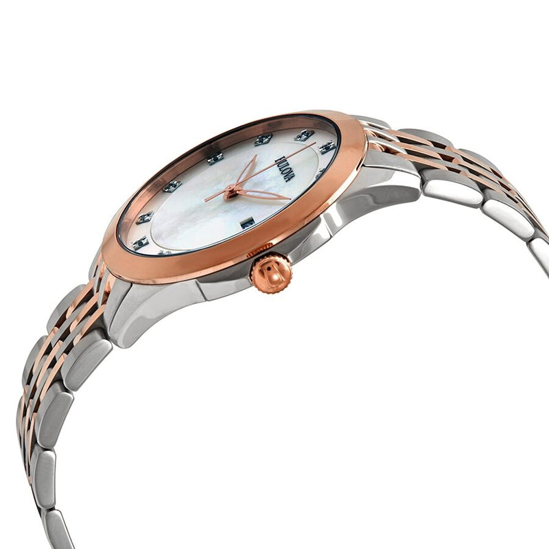 Bulova Classic Women's Bulova Rose Gold Diamond Watch Bulova