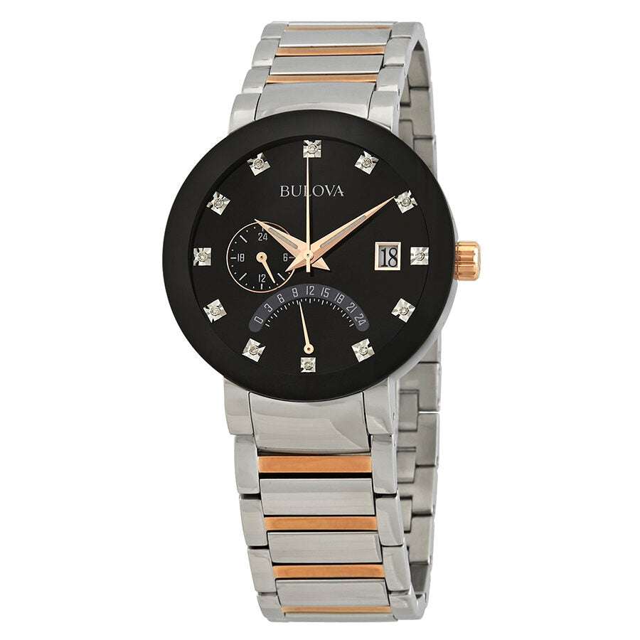 Bulova diamond dial watch outlet