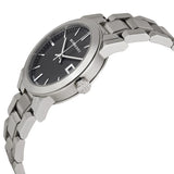 Burberry Black Check Stamped Dial Stainless Steel Ladies Watch BU9101 - Watches of America #2