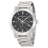 Burberry Black Dial Chronograph Stainless Steel Men's Watch BU9351 - Watches of America