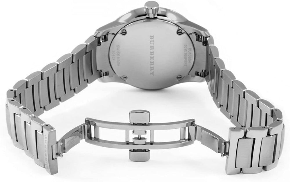 Burberry stainless steel watch hotsell