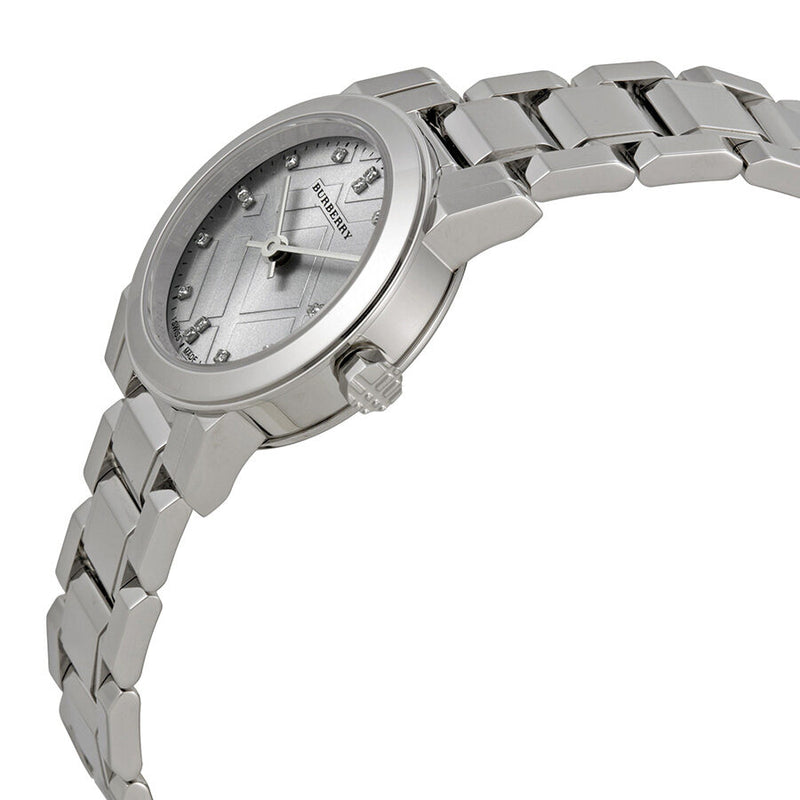 Burberry New Classic Silver Dial Stainless Steel Ladies Watch BU9230 - Watches of America #2