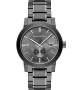 Burberry The City Gunmetal  Dial Steel Men's Watch BU9902 - Watches of America