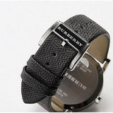 Burberry Unisex Leather Strap NOVA Check Black Unisex Watch BU9024 - Watches of America #3