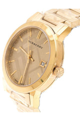 Burberry Men’s Swiss Made Stainless Steel Gold Dial Men's Watch BU9038 - Watches of America #2