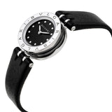 Bvlgari B.zero1 Black Dial Black Leather Ladies Watch #102179 - Watches of America #2