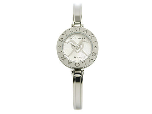 Bvlgari B.zero1 Silver Dial Stainless Steel Ladies Watch #101725 - Watches of America