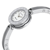 Bvlgari B.Zero1 White Dial Stainless Steel Ladies Watch #101912 - Watches of America #2