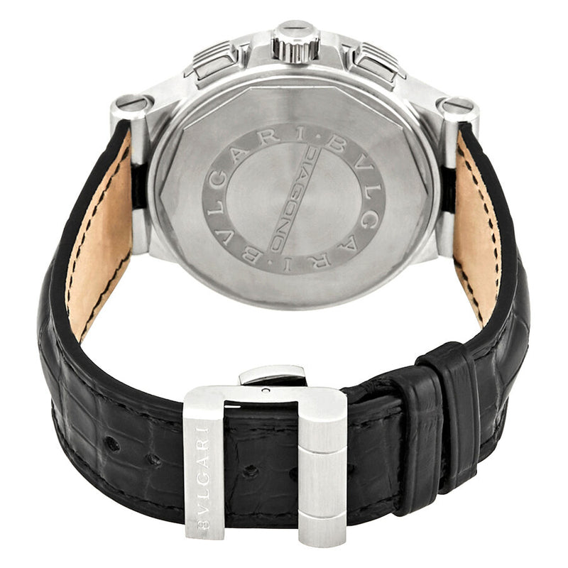 Bvlgari Diagono Chronograph Black Dial Men's Watch #DG40BSLDCH - Watches of America #3