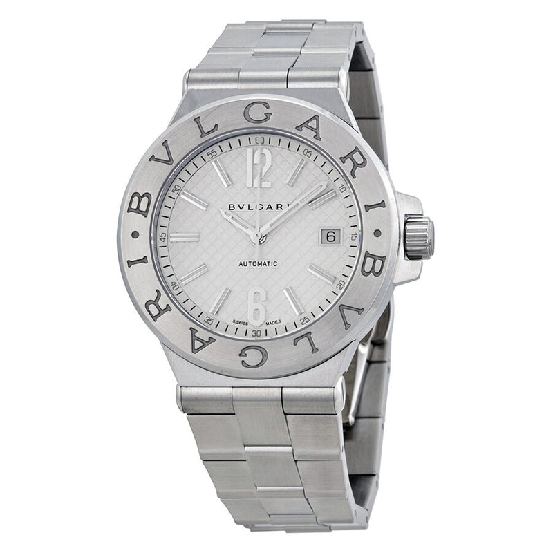 Bvlgari Diagono Steel Men's Watch #DG40C6SSD - Watches of America