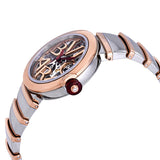 Bvlgari Lvcea Automatic Skeleton Dial Ladies Watch #102878 - Watches of America #2