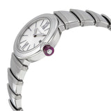 Bvlgari LVCEA Silver Opaline Diamond Dial Ladies Watch #102195 - Watches of America #2