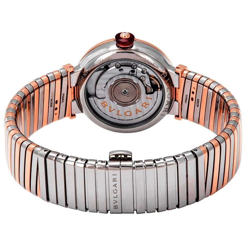 Bvlgari LVCEA Tubogas Mother of Pearl Diamond Dial Ladies Watch #102954 - Watches of America #3