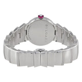 Bvlgari LVCEA White Mother of Pearl Diamond Dial Ladies Watch #102196 - Watches of America #3