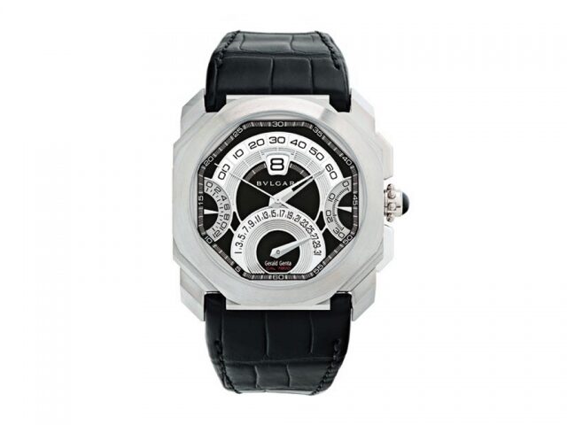Bvlgari Octo Quadri Retro Chronograph Automatic Men's Watch #101838 - Watches of America