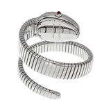 Bvlgari Serpenti Black Dial Stainless Steel Diamond Ladies Watch 101984#SP35BD1SDS.1T - Watches of America #3