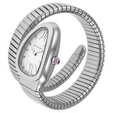 Bvlgari Serpenti Silver Dial Stainless Steel Ladies Watch #SP35C6SS-1T - Watches of America #2