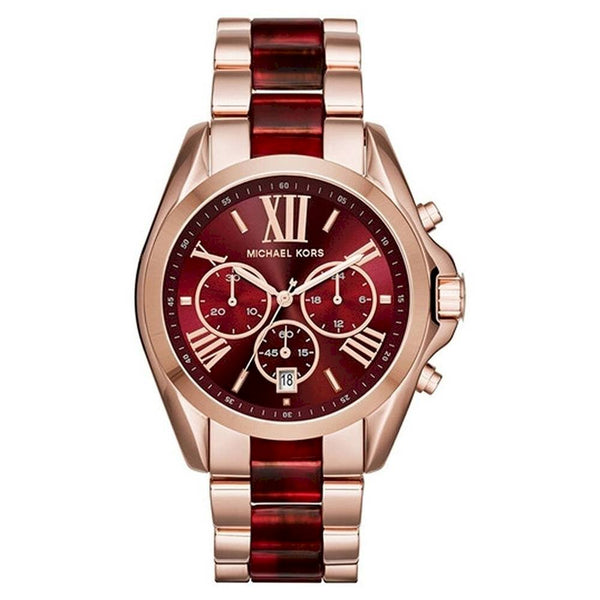 Michael Kors Bradshaw Burgundy Women's Watch  MK6270 - Watches of America