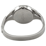 Calvin Klein Addict Black Dial Small Bangle Ladies Watch #K7W2S111 - Watches of America #3