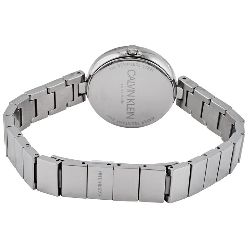 Calvin Klein Authentic Quartz Silver Dial Ladies Watch #K8G23146 - Watches of America #3