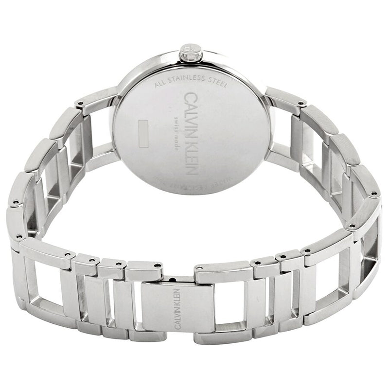 Calvin Klein Cheers Quartz Silver Dial Ladies Watch #K8N23146 - Watches of America #3
