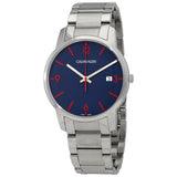 Calvin Klein City Quartz Blue Dial Men's Watch #K2G2G147 - Watches of America