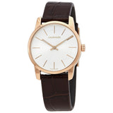 Calvin Klein City Quartz Silver Dial Ladies Watch #K2G23620 - Watches of America