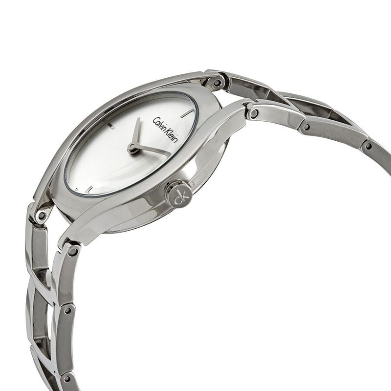 Calvin Klein Class Silver Dial Stainless Steel Ladies Watch #K6R23126 - Watches of America #2