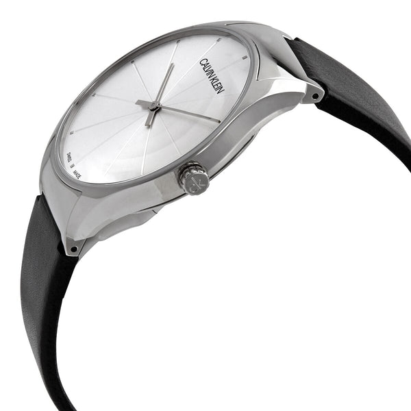 Calvin Klein Classic Quartz Silver Dial Ladies Watch #K4D211C6 - Watches of America #2