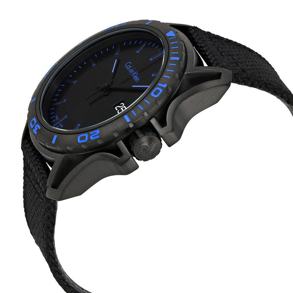 Calvin Klein Earth Black Dial Men's Watch #K5Y31YB1 - Watches of America #2