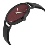 Calvin Klein Even Quartz Red Dial Ladies Watch #K7B214CP - Watches of America #2