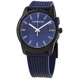 Calvin Klein Evidence Quartz Blue Dial Men's Watch #K8R114VN - Watches of America