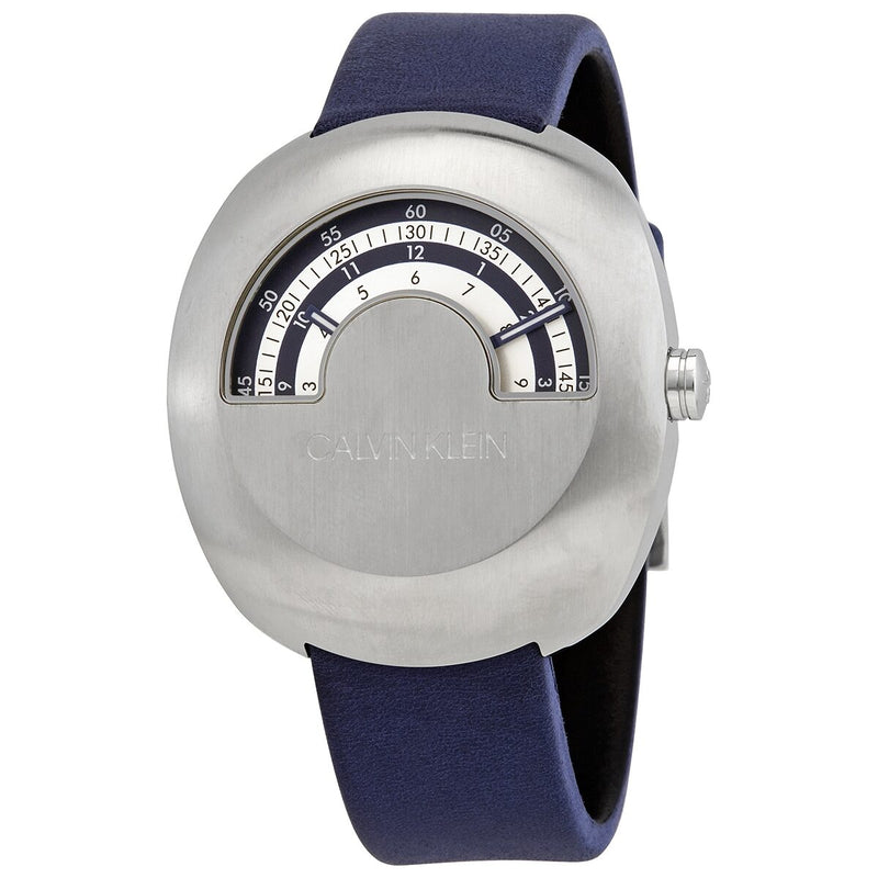 Calvin Klein Glimpse Quartz Silver Dial Men's Watch #K9M311VN - Watches of America