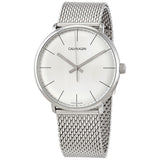 Calvin Klein High Noon Quartz Silver Dial Men's Watch #K8M21126 - Watches of America