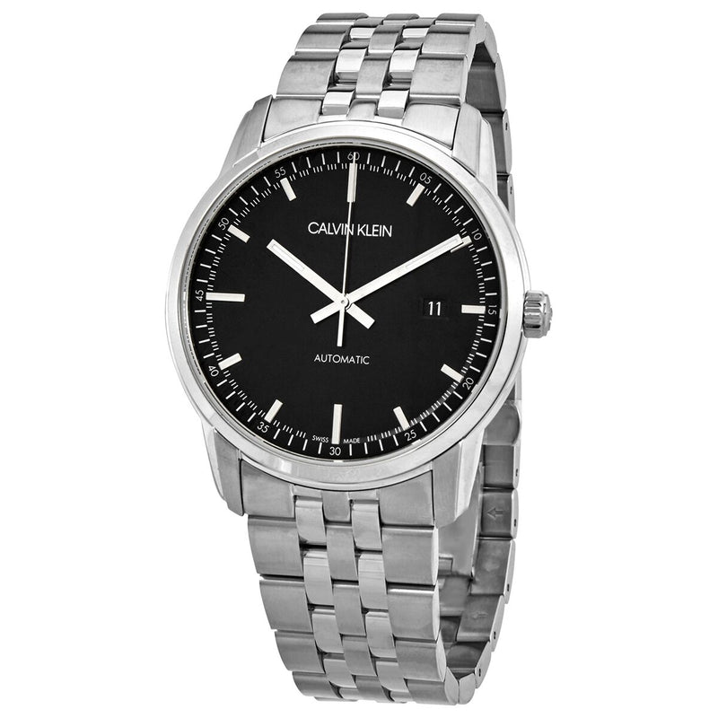 Calvin Klein Infinite Automatic Black Dial Men's Watch K5s3414y#K5S3414Y - Watches of America