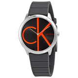Calvin Klein Minimal Black Dial Men's Watch #K3M211T3 - Watches of America
