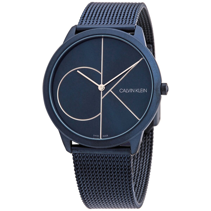 Calvin Klein Minimal Quartz Blue Dial Men s Watch K3M51T5N Watches of America