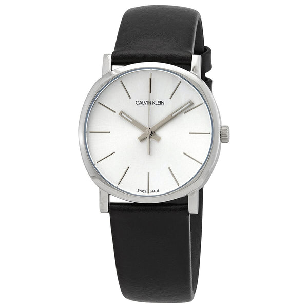 Calvin Klein Posh Quartz Silver Dial Ladies Watch #K8Q331C6 - Watches of America