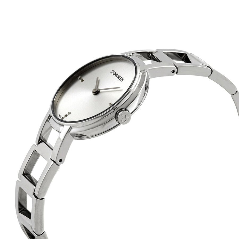 Calvin Klein Quartz Silver Dial Ladies Watch #K8N2314W - Watches of America #2