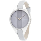 Calvin Klein Rebel Light Grey Dial Ladies Watch #K8P231Q4 - Watches of America