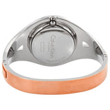 Calvin Klein Sensual Silver Dial Small Bangle Ladies Watch #K8E2S1Z6 - Watches of America #3