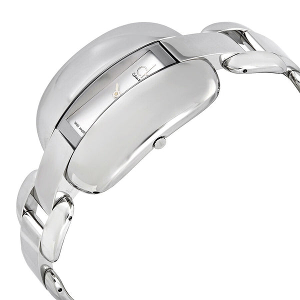 Calvin Klein Treasure Silver Dial Ladies Watch #K2E23138 - Watches of America #2