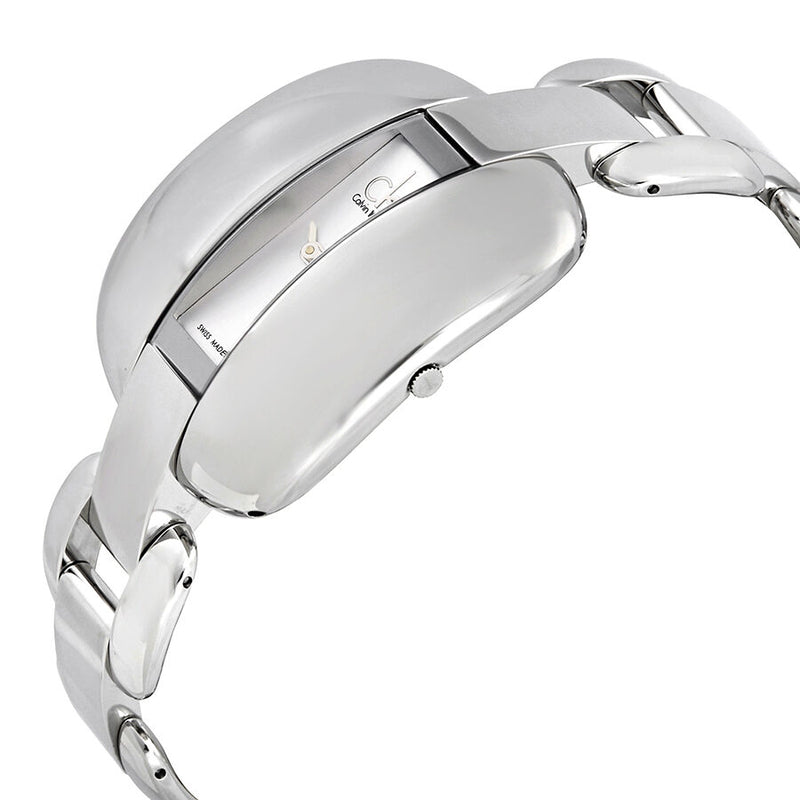 Calvin Klein Treasure Silver Dial Ladies Watch #K2E23138 - Watches of America #2