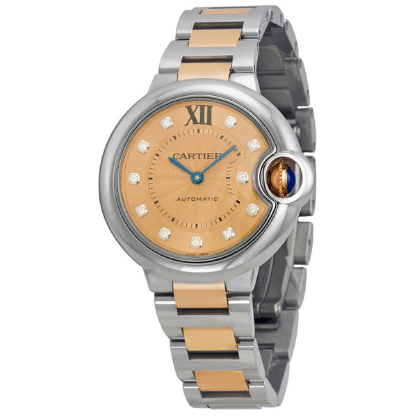 Cartier Ballon Bleu De Cartier 18Kt Pink Gold Dial Ladies Watch #W3BB0002 - Watches of America