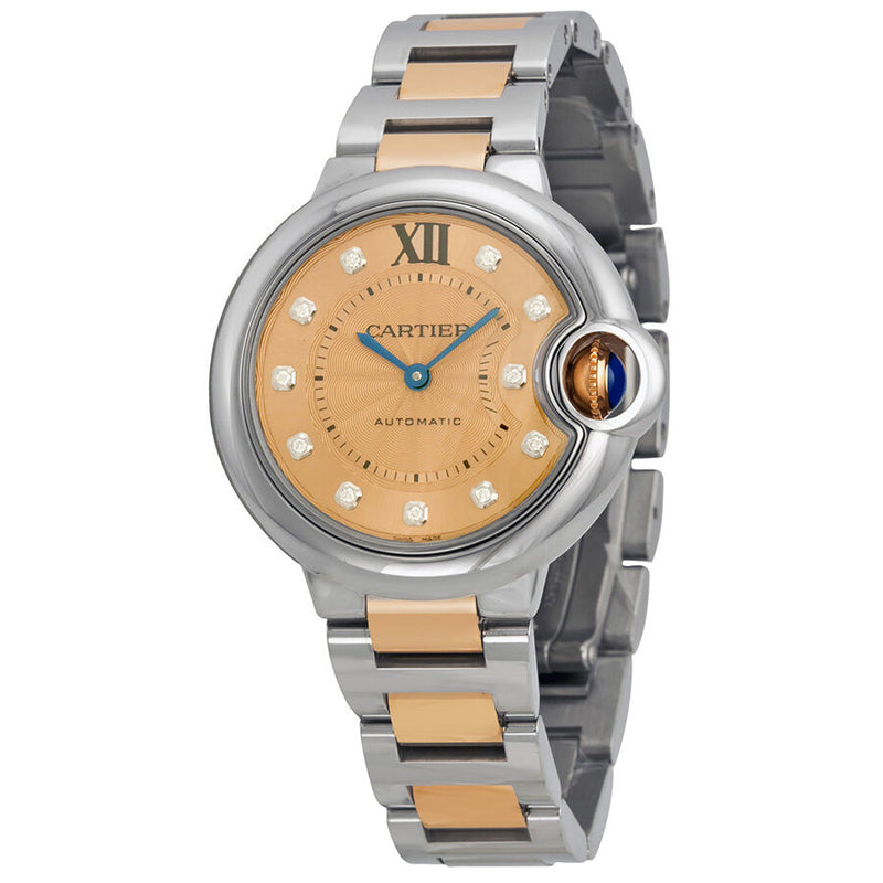 Cartier Ballon Bleu De Cartier 18Kt Pink Gold Dial Ladies Watch #W3BB0002 - Watches of America