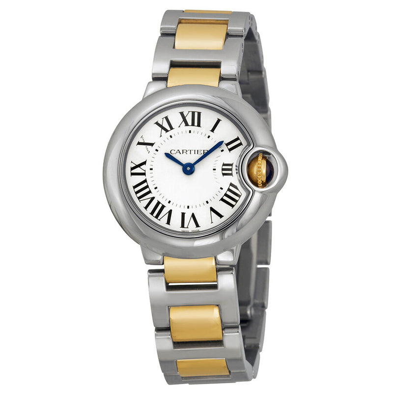 Cartier Ballon Bleu Silver Dial Ladies Watch #W69007Z3 - Watches of America