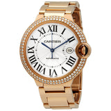 Cartier Ballon Bleu Rose Gold Men's Watch #WE9008Z3 - Watches of America