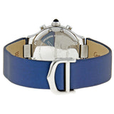Cartier Chronoscaph Silvered Blue Sunburst Dial Chronograph Ladies Watch #W1020013 - Watches of America #3