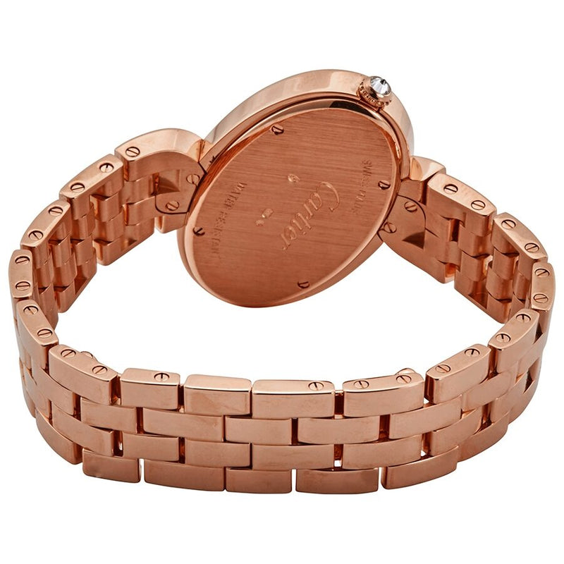 Cartier Delices De Cartier Diamond 18k Rose Gold Ladies Watch #WG800006 - Watches of America #3