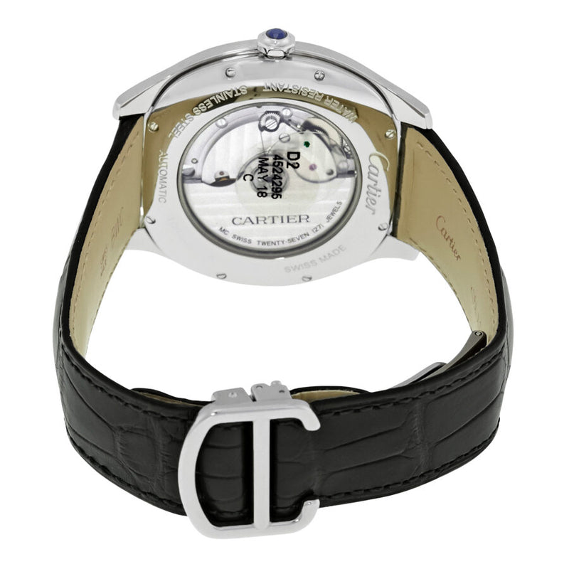 Cartier Drive Automatic Silvered Flinque Dial Men's Watch #WSNM0004 - Watches of America #3